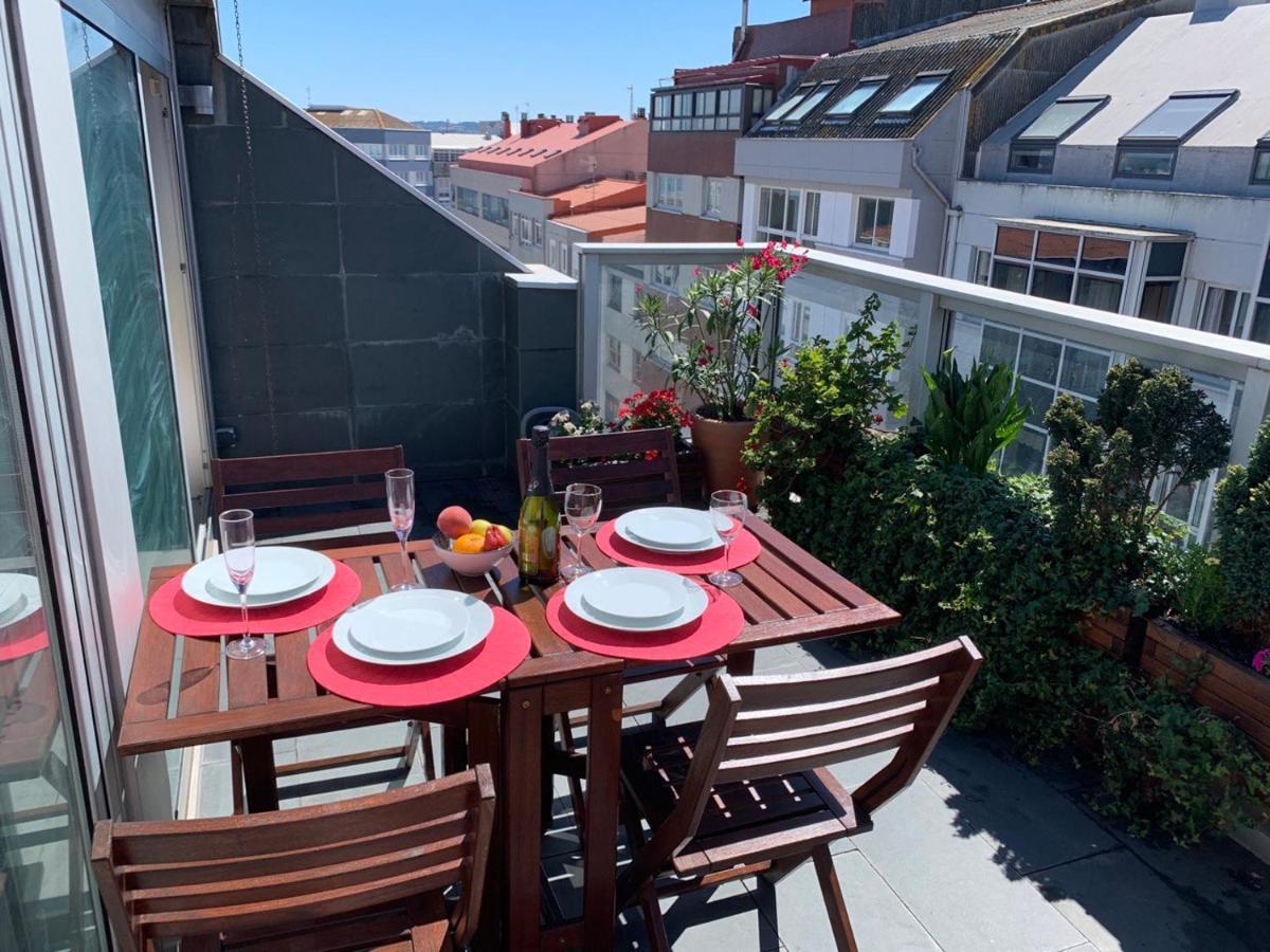 דירות א-קורוניה Penthouse With Terrace And Views Near Oza'S Beach מראה חיצוני תמונה